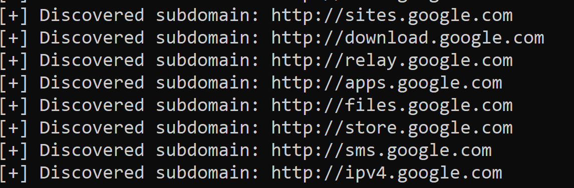 Subdomain Monitoring